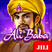 Ali Baba hot slot icon with treasure cave