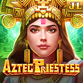 Aztec Priestess hot slot icon with temple