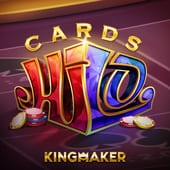 Cards Hi Lo icon with up and down arrows