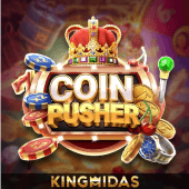 Coin Pusher icon with stacked coins