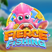 Fierce Fishing icon with shark and harpoon