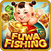 Fuwa Fishing icon with lucky dolls