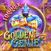 Golden Genie hot slot icon with lamp