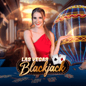 Las Vegas Blackjack live table icon with chips