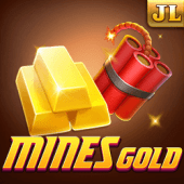 Mines Gold slot icon with pickaxe and nugget